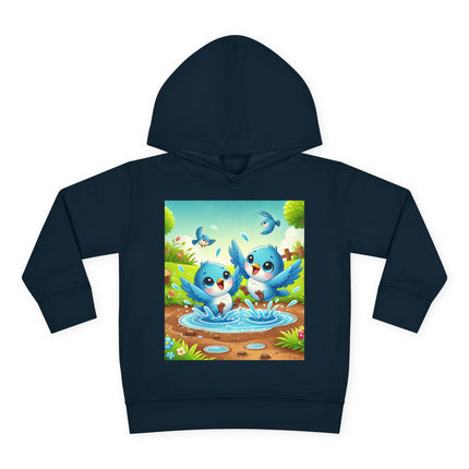 Bluebird Playtime Toddler Pullover Fleece Hoodie