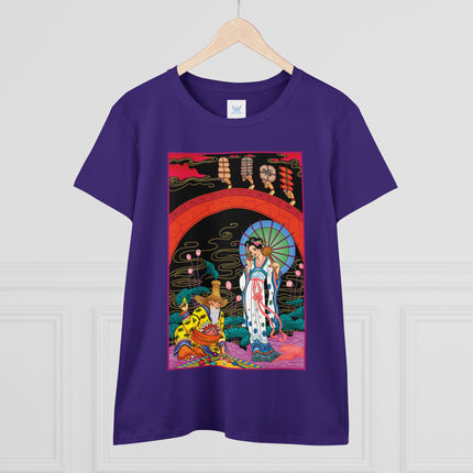 The Romance of Perfume by George Barbier Women's Midweight Cotton Tee