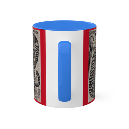 Talismanic Tiger Colorful Mugs, 11oz