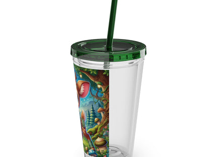 Fawn Defender Sunsplash Tumbler with Straw, 16oz