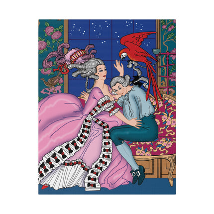 The Jealous Parrot – George Barbier’s 1920 Art Deco Illustration