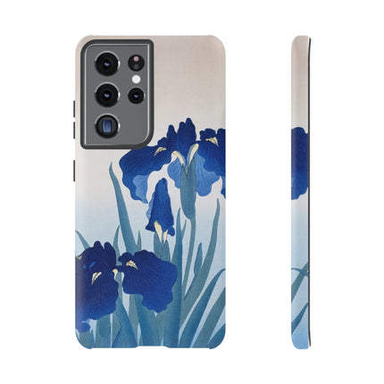 Iris Flowers by Ohara Koson Phone Cases