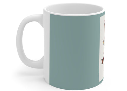 Hummingbird by Paul Gervais Ceramic Mug 11oz