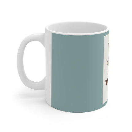 Hummingbird by Paul Gervais Ceramic Mug 11oz