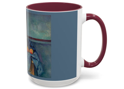 The Peppermint Bottle by Paul Cézanne Colorful Mugs (11oz, 15oz)