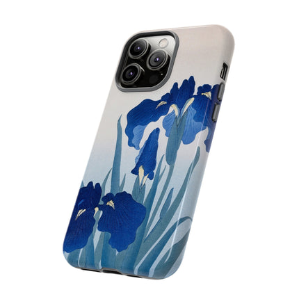 Iris Flowers by Ohara Koson Phone Cases