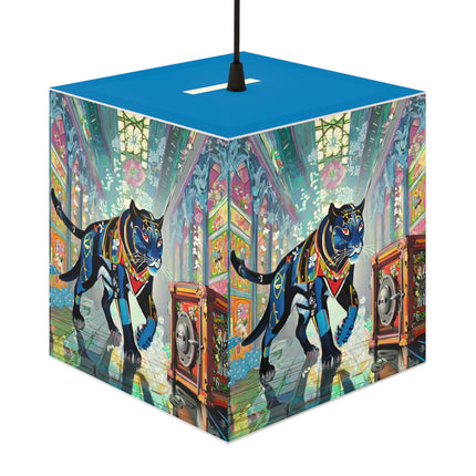 Cyber Panther's Hunt Light Cube Lamp