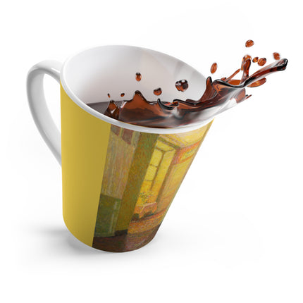 Interior, Window Light by Henri Le Sidaner Latte Mug