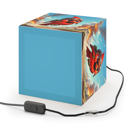 🐦✈️ The Cardinal Dive Bomber Light Cube Lamp – Bold Flight & Fearless Adventure