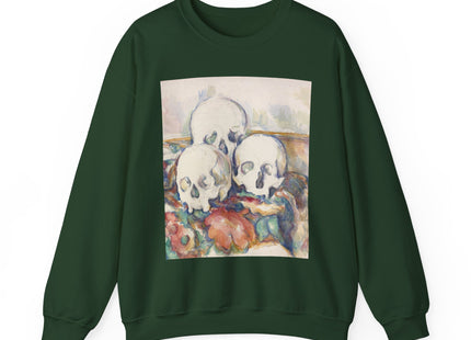 The Three Skulls by Paul Cézanne Unisex Heavy Blend™ Crewneck Sweatshirt