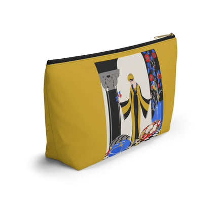 Art Deco Flapper Cosmetic Bag – Elegant Glamour & Timeless Style