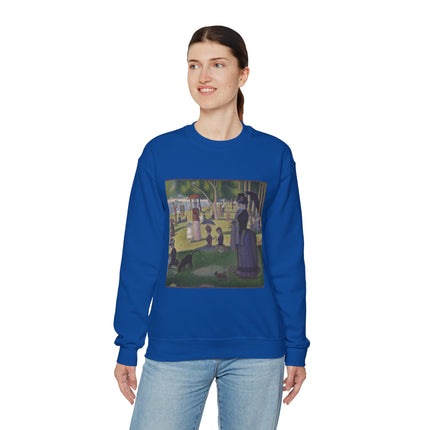 A Sunday on La Grande Jatte by Georges Seurat Heavy Blend™ Crewneck Sweatshirt