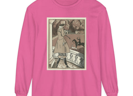 Amazone by Fernand Siméon Unisex Garment-dyed Long Sleeve T-Shirt