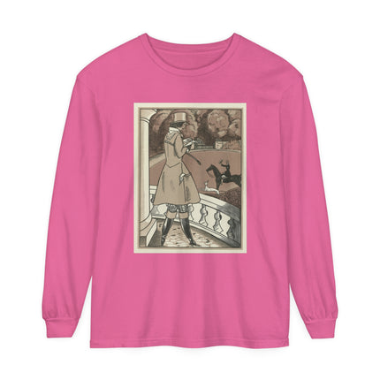 Amazone by Fernand Siméon Unisex Garment-dyed Long Sleeve T-Shirt