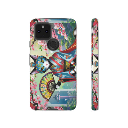 Cyberpunk Geisha Phone Cases