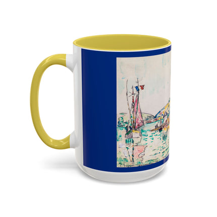Concarneau by Paul Signac Colorful Mugs (11oz, 15oz)
