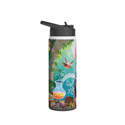 Owl's Magical Workshop Stainless Steel Water Bottle