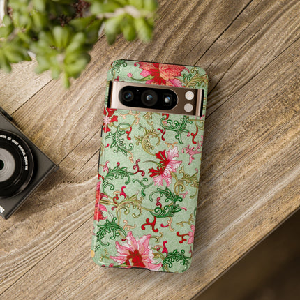 Flower Illustration by Owen Jones Phone Cases