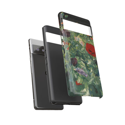 Poppies (A Study of Poppies for Carnation, Lily, Lily, Rose) by John Singer Sargent Phone Cases