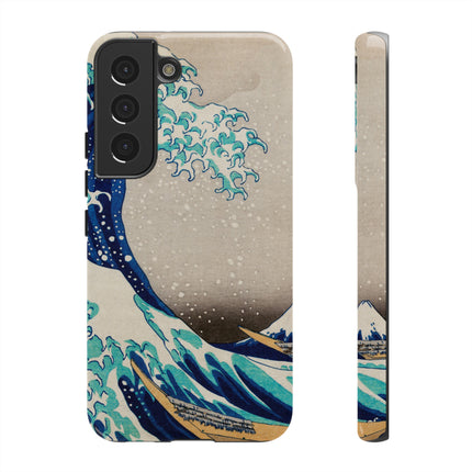 The Great Wave off Kanagawa by Katsushika Hokusai Phone Cases
