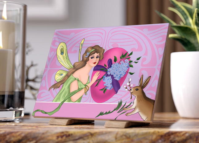 The Fairy’s Blossom Ceramic Tile