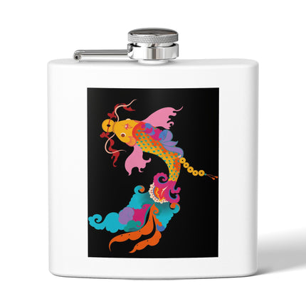 Golden Koi Flask – Lucky Swim & Vibrant Fortune