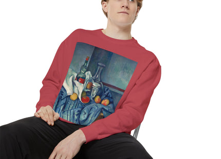 The Peppermint Bottle by Paul Cézanne Unisex Garment-Dyed Sweatshirt