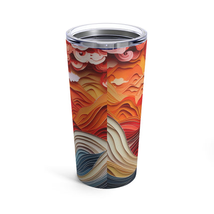 Vibrant Sunrise Sky Tumbler 20oz