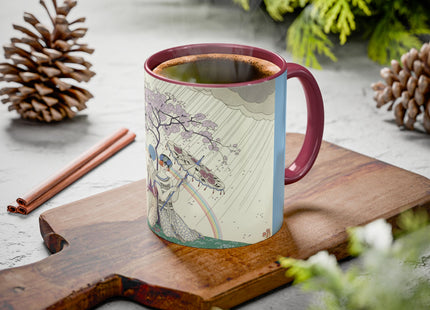 L’Arc-en-Ciel by George Barbier Colorful Mugs (11oz, 15oz)