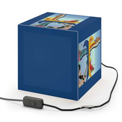 Le long du Missouri by George Barbier Light Cube Lamp