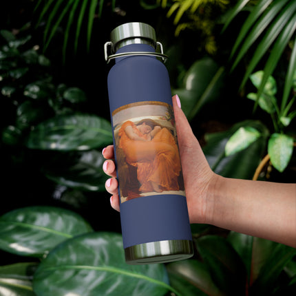 Flaming June by Frederic Leighton Copper Vacuum Insulated Bottle, 22oz