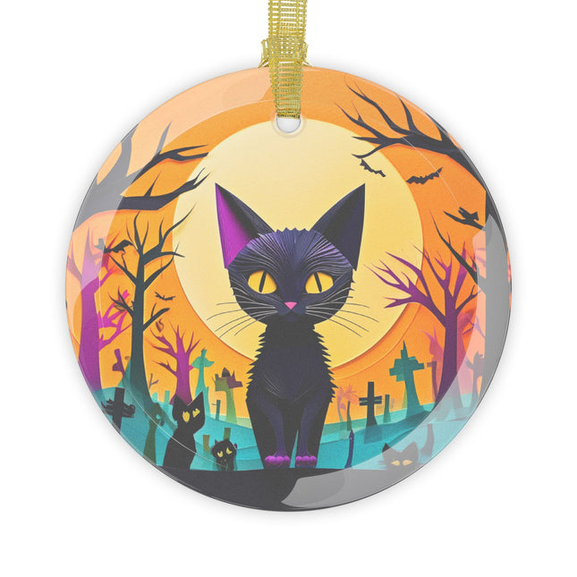 Phantom Parade Glass Ornament