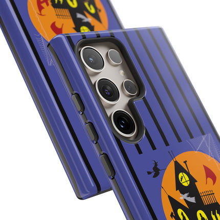 Halloween Night at the Haunted House Phone Cases