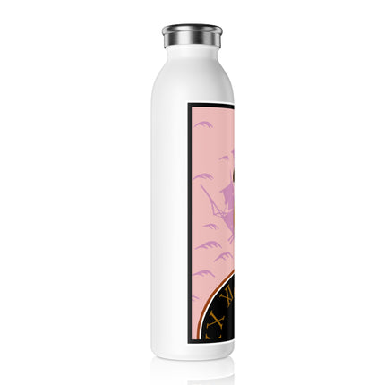 Woman Waiting for her Beloved at 1:59 by Kobayashi Kaichi Slim Water Bottle