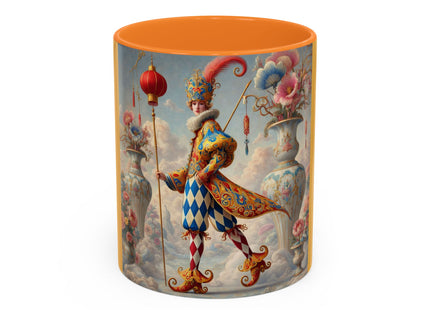 The Ornamental Jester Colorful Mugs (11oz, 15oz)