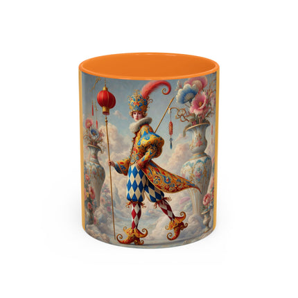 The Ornamental Jester Colorful Mugs (11oz, 15oz)