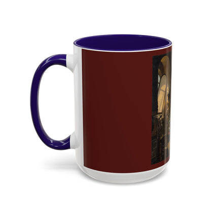 Raphael and his Muse in the Atelier by Vincenzo Abbati Colorful Mugs (11oz, 15oz)