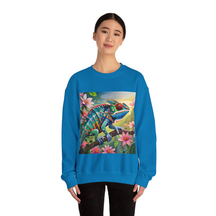 Camouflage Chameleon Unisex Heavy Blend™ Crewneck Sweatshirt