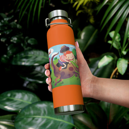 Rip-Roaring Fun Copper Vacuum Insulated Bottle, 22oz