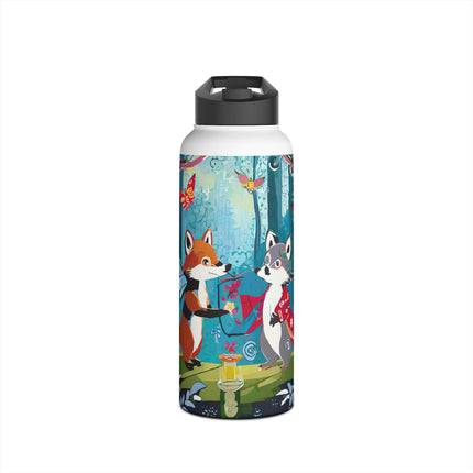 Whimsical Woodland Stainless Steel Water Bottle
