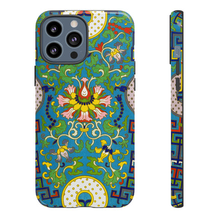 Chinese Floral Illustration by Owen Jones Phone Cases