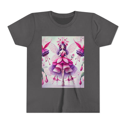 Fuchsia Fairy Youth Short Sleeve Tee