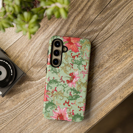 Flower Illustration by Owen Jones Phone Cases