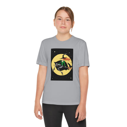A Witch’s Moonlit Flight Youth Competitor Tee