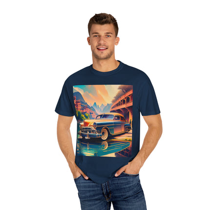 1953 Buick Roadmaster Unisex Garment-Dyed T-shirt