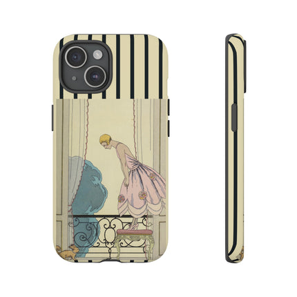 Falbalas et fanfreluches, La Souris by George Barbier Phone Cases