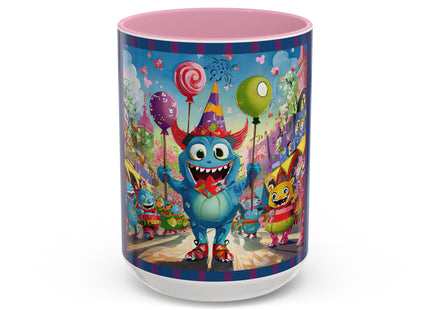 Monster Parade Madness Colorful Mugs (11oz, 15oz)