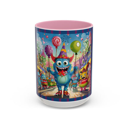 Monster Parade Madness Colorful Mugs (11oz, 15oz)