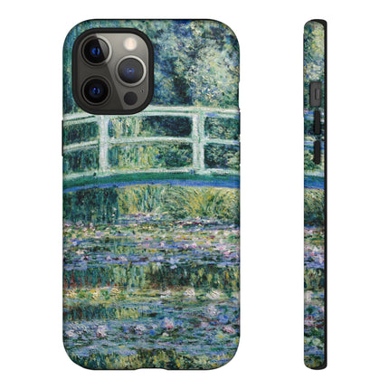 Water Lilies and Japanese Bridge by Claude Monet Phone Cases