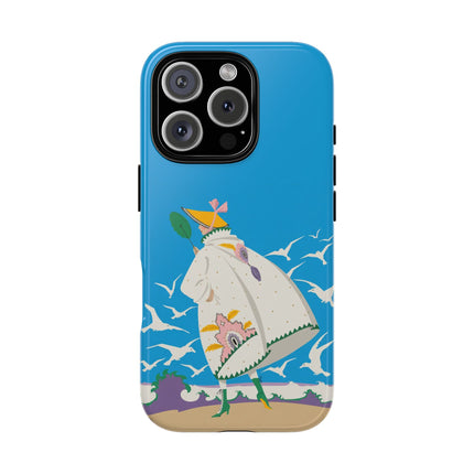 Seaside Wanderer Phone Case – Whimsical Charm & Coastal Delight